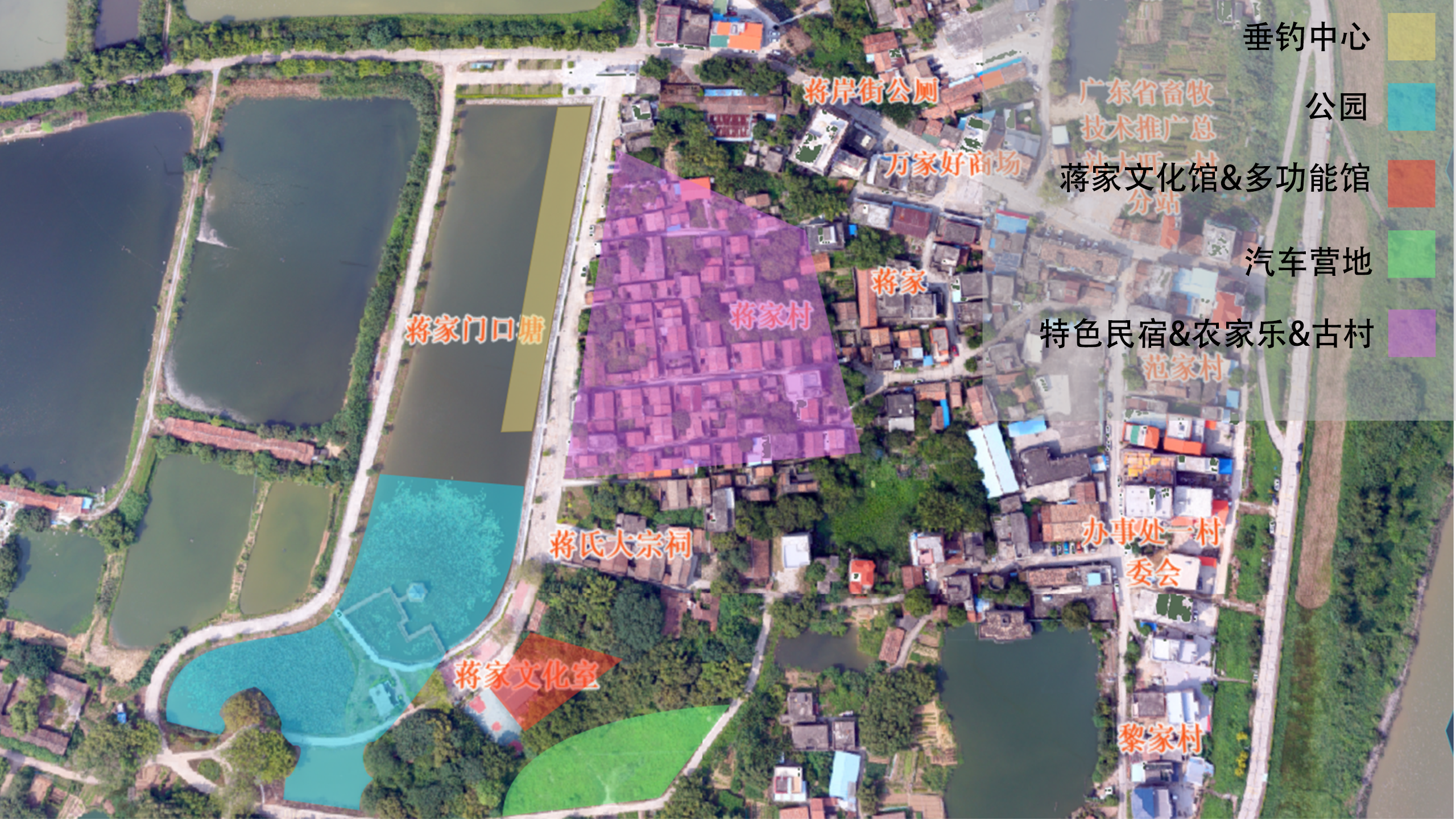 蒋家村地图